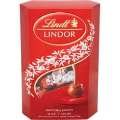 LINDT Lindor čokoládové pralinky mléčné s jemnou krémovou náplní 200g