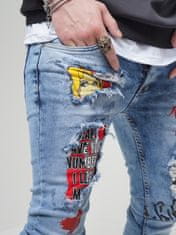 Sernes Pánské džínové kalhoty Banksy jeansová 32