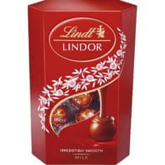 LINDT Lindor čokoládové pralinky mléčné s jemnou krémovou náplní 337g