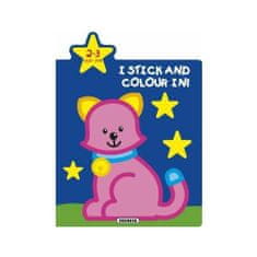 I stick and colour in! - Cat 2-3 year old