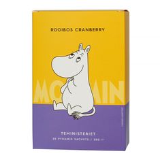 Teministeriet - Moomin Rooibos Cranberry - čaj 20 pyramidek