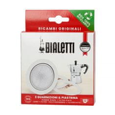 Bialetti Bialetti - Těsnění (3 ks) + sítko pro hliníkové kávovary Bialetti 12tz