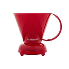 Clever Clever Dripper - Kávovar L 500ml červený + 100 filtrů