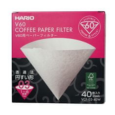 Hario Papírové filtry Hario pro odkapávání V60-03 - 40 kusů