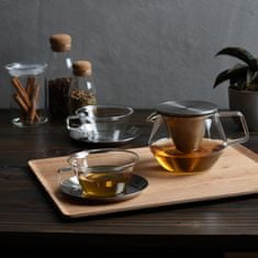 Kinto KINTO - CARAT - Čajová konvice s ocelovou konvicí na čaj 600 ml