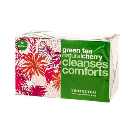 Vintage Teas Zelený čaj Cherry - 30 sáčků