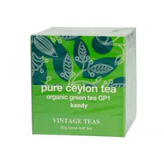 Vintage Teas Čistý cejlonský čaj - organický zelený čaj GP1 - 50g