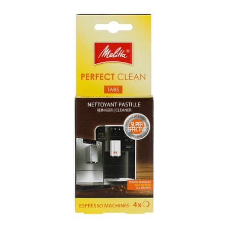 MELITTA Melitta Perfect Clean Tabs - čisticí tablety pro kávovary - 4 kusy