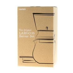 Hario Hario Largo 35 Tea Dripper Server Set - konvice na přípravu čaje