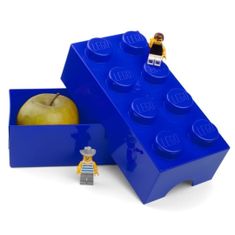 LEGO Svačinová krabička (LEGO Lunch box) | modrý