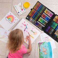 Timeless Tools 258 dílná sada na kreslení a malování pro děti