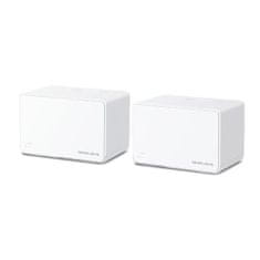 Mercusys WiFi router TP-Link Halo H80X(2-pack) WiFi 6, 3x GLAN, 2,4/5GHz, AX3000