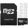 Paměťová micro SD karta 16 - 256GB 16GB class 10