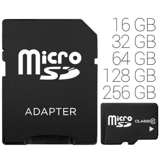 Kingston Paměťová micro SD karta 16 - 256GB 128GB class 10