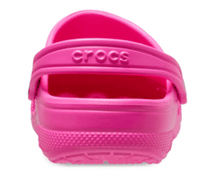 Crocs Baya Clogs pro děti, 24-25 EU, C8, Pantofle, Dřeváky, Electric Pink, Růžová, 207012-6QQ
