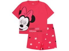 sarcia.eu Růžové pyžamo s kraťasy a vzorem Minnie Mouse 10 let 140 cm