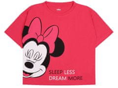 sarcia.eu Růžové pyžamo s kraťasy a vzorem Minnie Mouse 10 let 140 cm