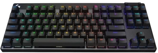 herní klávesnice bezdrátová G Pro X TKL Lightspeed RGB podsvícení růžová černá bílá US layout rozložení kláves na hry akční RPG game layout spínače USB Bluetooth 2,4Ghz Wi-Fi ergonomický design