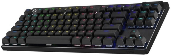 herní klávesnice bezdrátová G Pro X TKL Lightspeed RGB podsvícení růžová černá bílá US layout rozložení kláves na hry akční RPG game layout spínače USB Bluetooth 2,4Ghz Wi-Fi ergonomický design