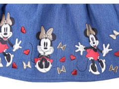 sarcia.eu Minnie Disney červené a džínové šaty + punčocháče 6-9 m 74 cm