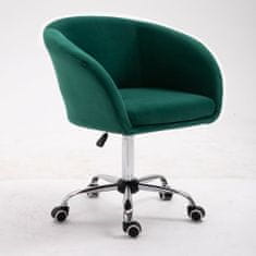 Casa Vital Kancelářská židle ALICIA, 62x60x80-95 cm, zelená