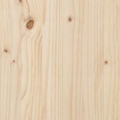 Vidaxl Zahradní lehátko 205 x 110 x 31,5 cm masivní borové dřevo