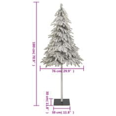 Greatstore Umělý vánoční stromek se sněhem 180 cm