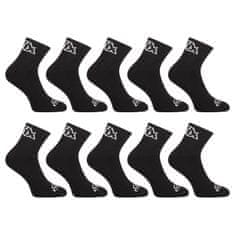 Styx 10PACK ponožky kotníkové černé (10HK960) - velikost L