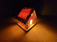 IDARY Chaloupka s LED světlem
