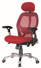 Casa Vital Kancelářská židle INDIA, 65x61x115-125 cm, červená
