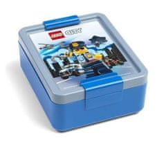 LEGO Box na svačinu City - modrá