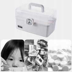 Korbi Organizér kontejner krabička na léky velikost M