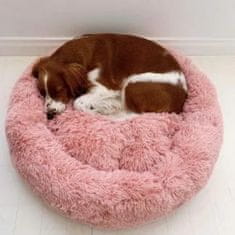 HARLEY® Pohodlný uklidňující pelíšek pro psy a kočky | COMFYDEN Růžová 80 cm