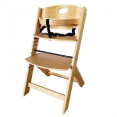 Casa Vital Certifikovaná dětská židle GROONY z masivního dřeva