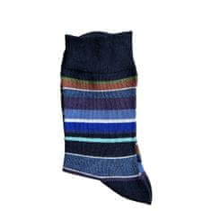 RS RS dámské barevné bambusové pruhované elastické ponožky 1203823 3-pack, 39-42