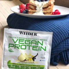 Weider Vegan Protein 30g sáček, bílkovinný izolát z extraktu hrachu a rýže, Vanilla