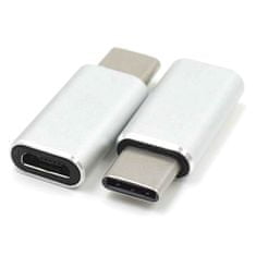 PremiumCord adaptér USB-C - microUSB 2.0 female