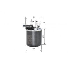 Bosch Palivový filtr Mercedes VITO / MIXTO Krabice (W639) - 122CDI
