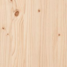 Vidaxl Stolní deska kulatá Ø 40 x 3 cm masivní borové dřevo