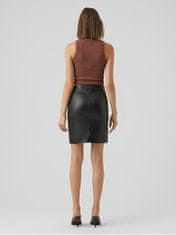 Vero Moda Dámská sukně VMOLYMPIA Slim Fit 10274454 Black (Velikost XL)