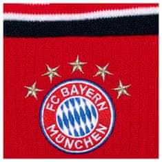 FotbalFans Zimní Čepice FC Bayern Mnichov, Bambule, Červeno-černá, elastická