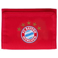 FotbalFans Textilní peněženka FC Bayern pro karty, doklady, mince, bankovky