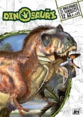 Jiri Models Dinosauři - Cvičebnice A4+