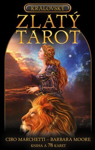 Královský Zlatý tarot - Kniha a 78 karet (lesklé)