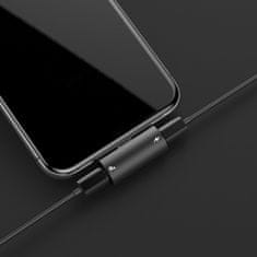 BASEUS Audio iPhone 2 x Lightning adaptér - rozbočovač