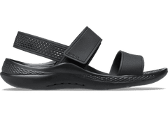Crocs LiteRide 360 Sandals pro ženy, 38-39 EU, W8, Sandály, Pantofle, Black, Černá, 206711-001