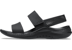Crocs LiteRide 360 Sandals pro ženy, 41-42 EU, W10, Sandály, Pantofle, Black, Černá, 206711-001