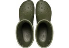 Crocs Classic Rain Boots Unisex, 42-43 EU, M9W11, Holínky, Kozačky, Army Green, Zelená, 208363-309