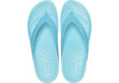 Crocs Splash Glossy Flip-Flops pro ženy, 41-42 EU, W10, Žabky, Pantofle, Sandály, Neptune, Modrá, 208534-4NP