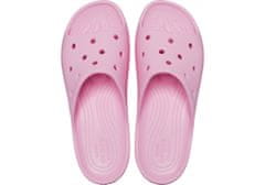 Crocs Classic Platform Slides pro ženy, 41-42 EU, W10, Pantofle, Sandály, Flamingo, Růžová, 208180-6S0